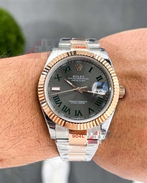 rolex wimbledon rose